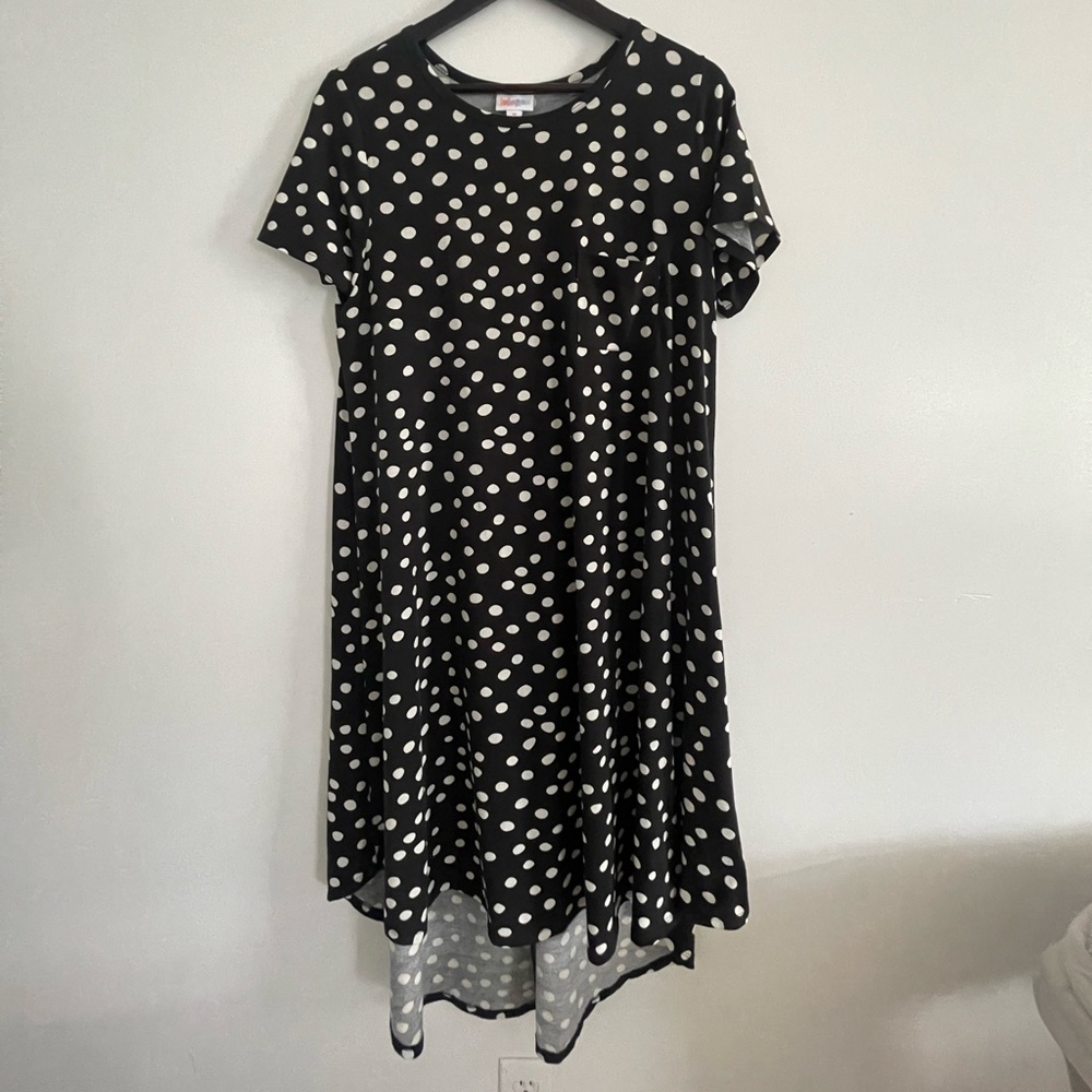 Lularoe polka dot dress⚫️⚪️